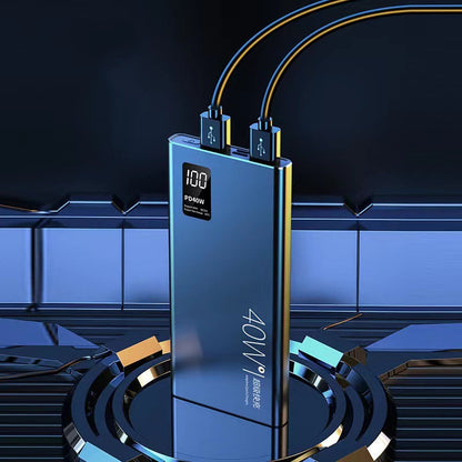 Large Capacity Digital Display Power Bank Fast Smart Charging