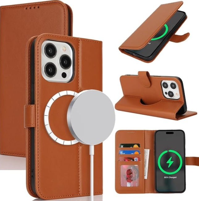 ZHUSE Wallet Wireless Power Bank Stylish Charging on the Go