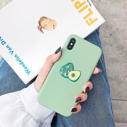 Cute Avocado Phone Case Soft Protective Cover for Phones