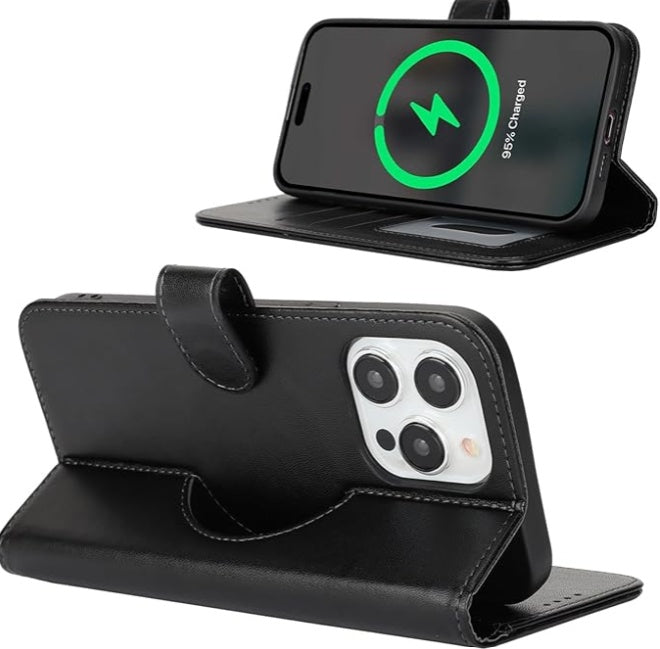 ZHUSE Wallet Wireless Power Bank Stylish Charging on the Go